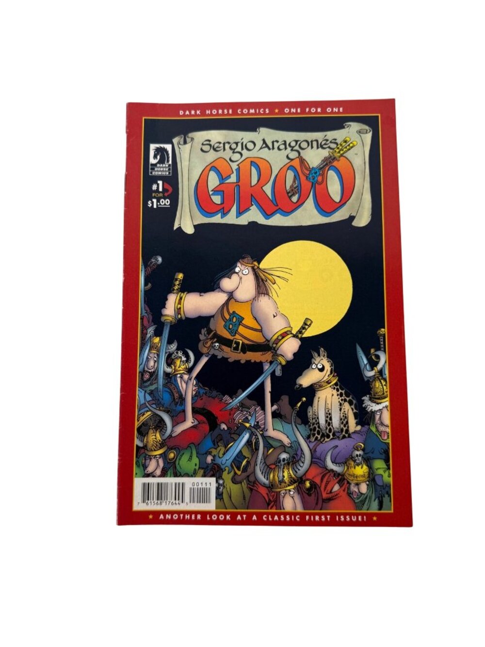 Sergio Aragonés Groo #1 Dark‎ Horse Comics 2010 First Issue Classic Reprint
